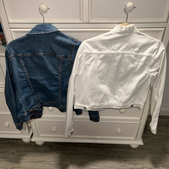 Collection: Blue and White Denim Jackets - Picture 5 of 9